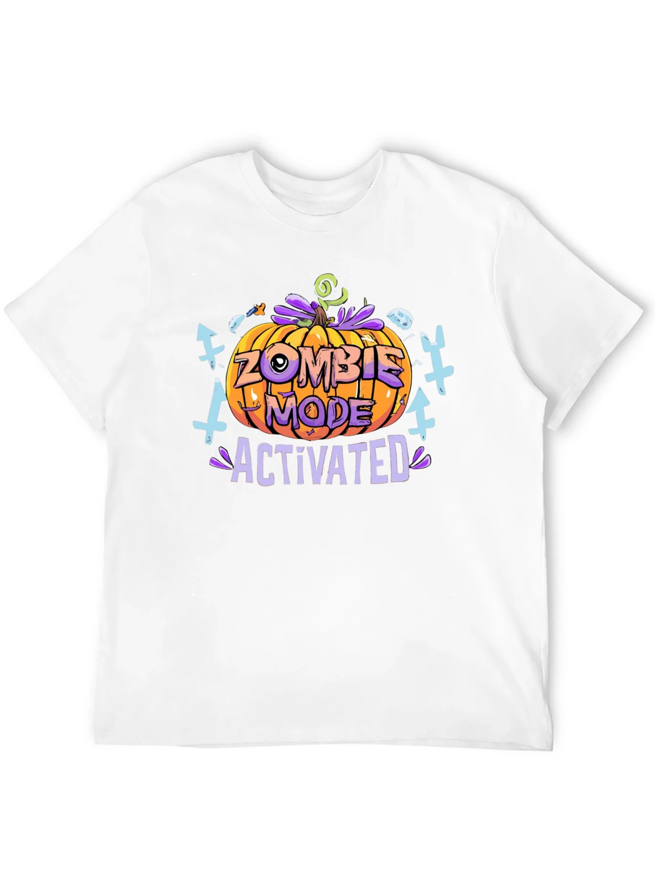 Zombie Mode Activated Halloween T-Shirt
