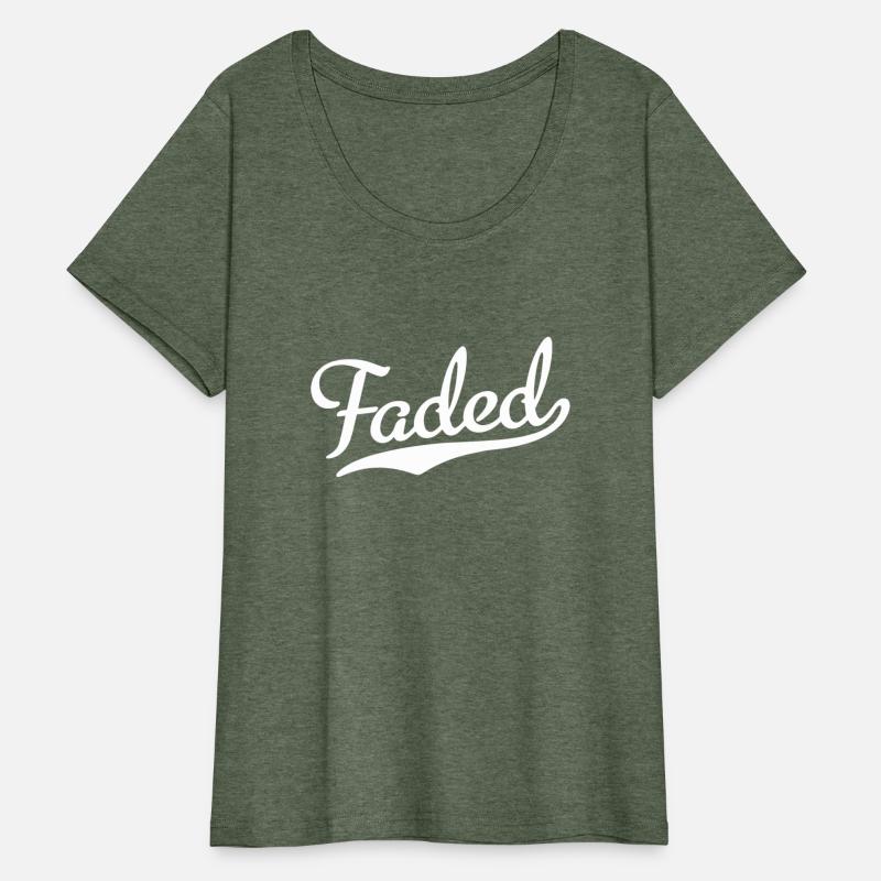 Faded Script Kush Weed Stoner Stoned Baseball T Sh