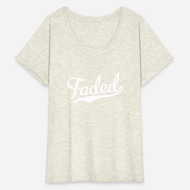 Faded Script Kush Weed Stoner Stoned Baseball T Sh