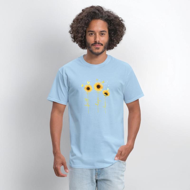 Faith Cross Hope Love Sunflower Butterfly