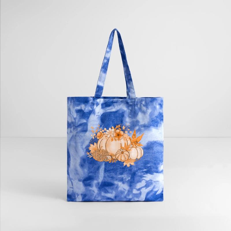 fall pumpkin scene