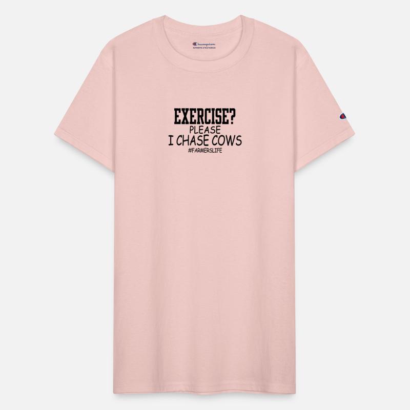 Farmer Funny Gift Exercise Please I Chase Cows