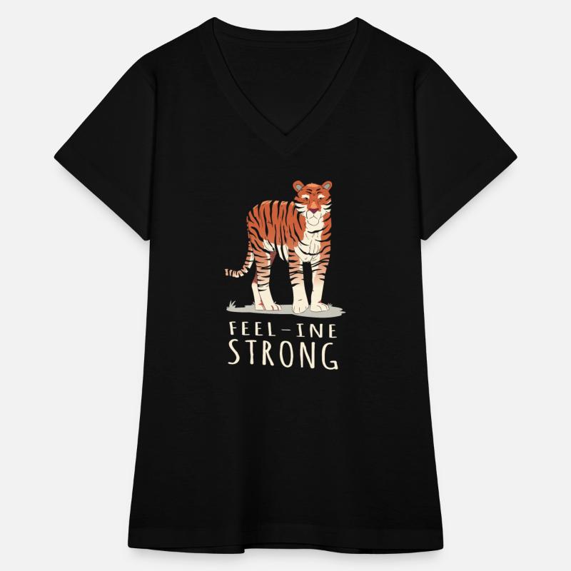 Feel-ine Strong Tiger Lover Wildlife Zookeeping