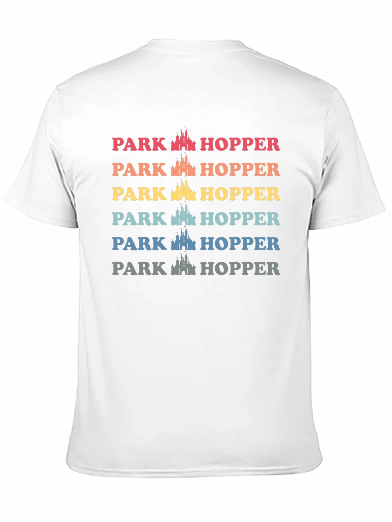 Park Hopper T-Shirt - Retro Castle Design