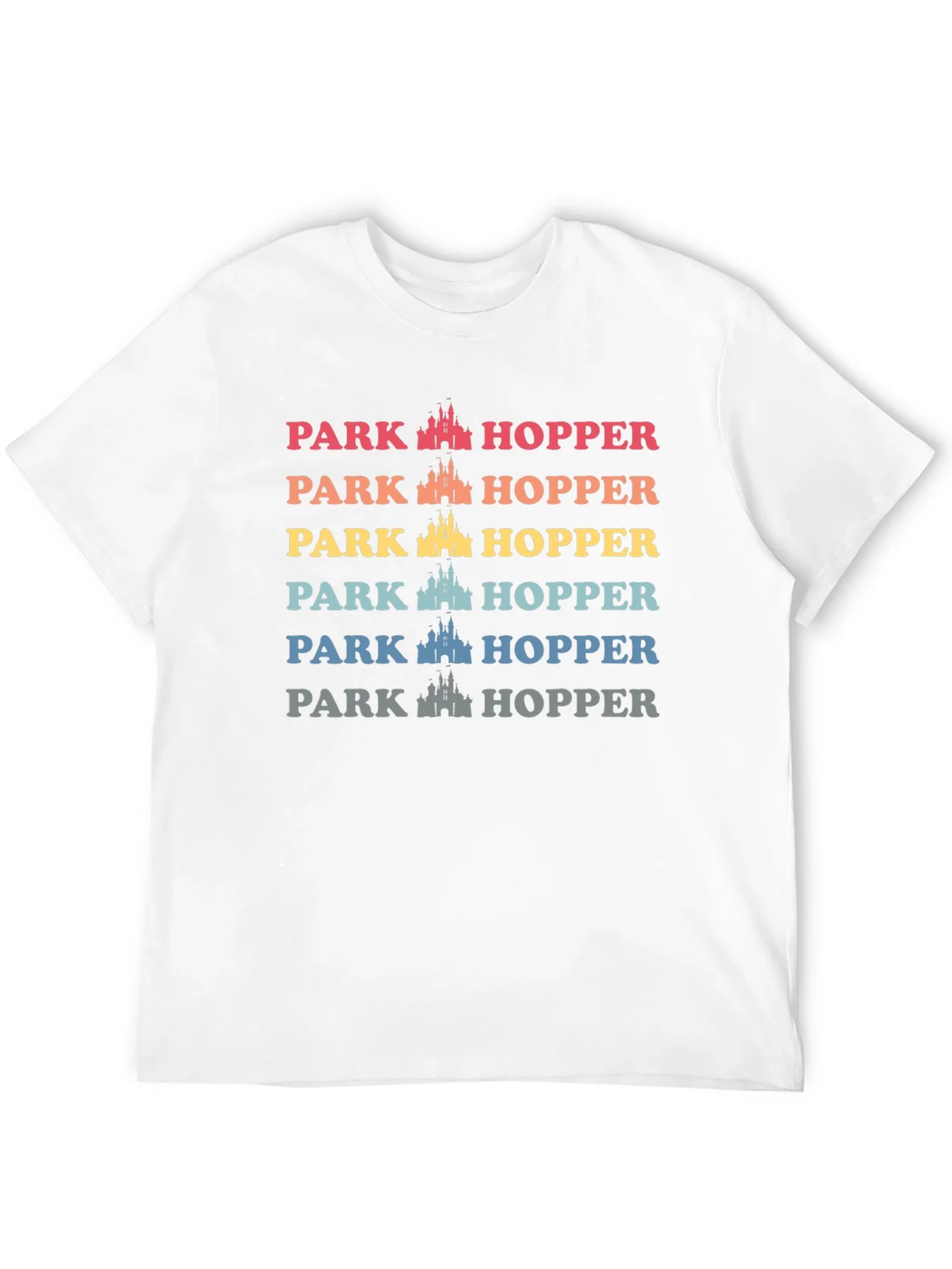 Park Hopper T-Shirt - Retro Castle Design