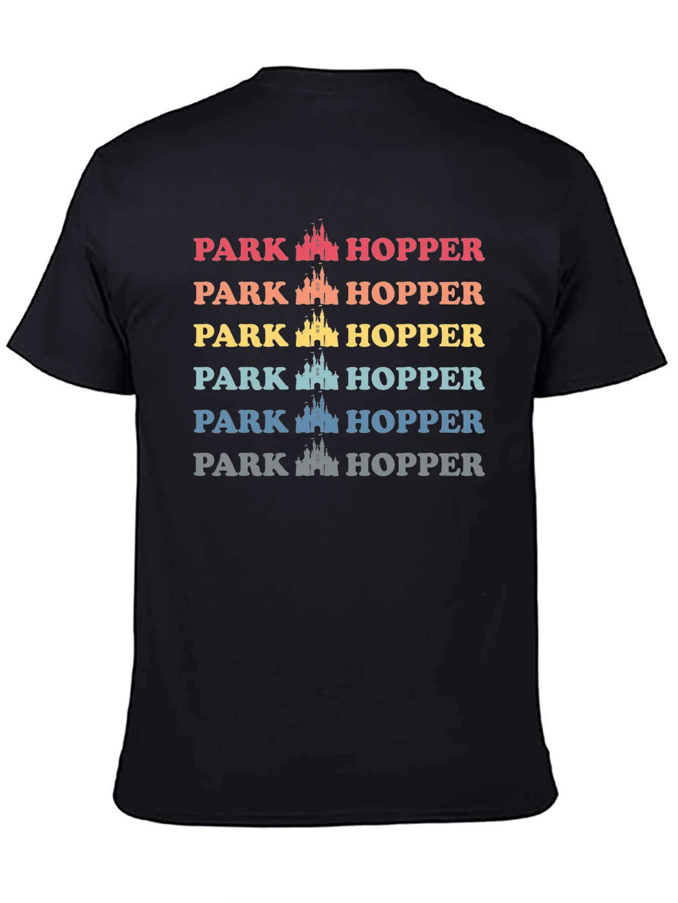 Park Hopper T-Shirt - Retro Castle Design