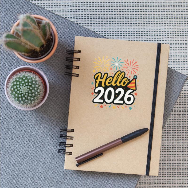 Festive Hello 2026 Celebration Design