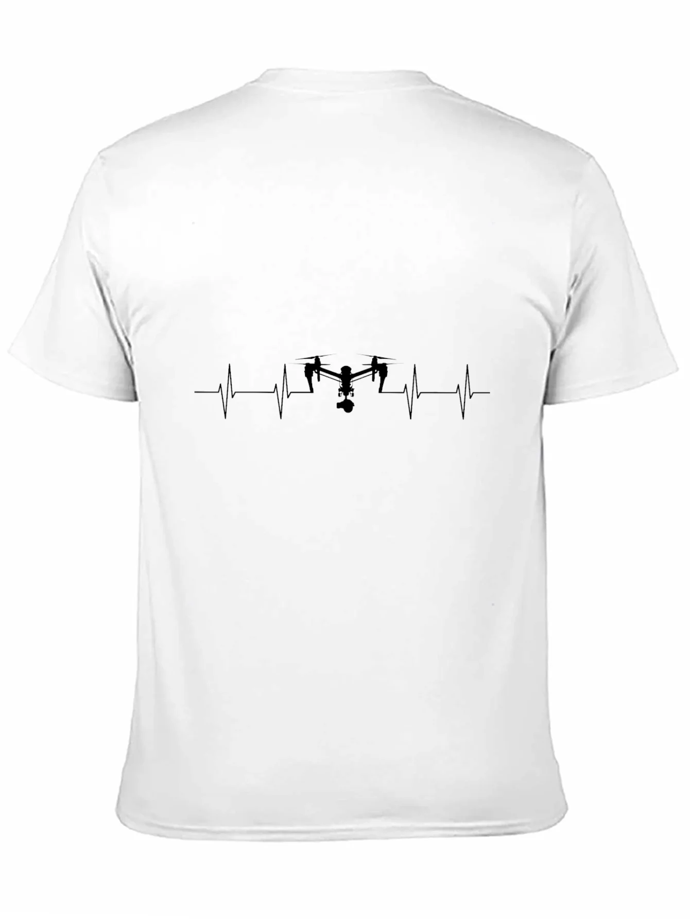 Drone Heartbeat T-Shirt - Pilot Passion