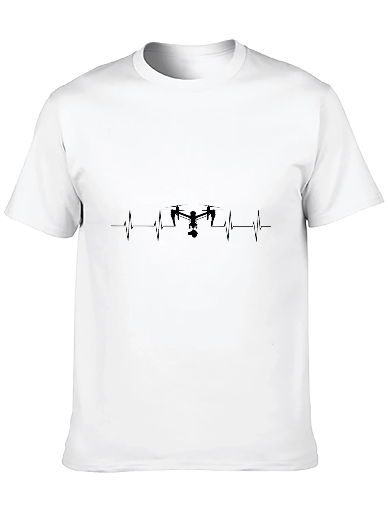 Drone Heartbeat T-Shirt - Pilot Passion