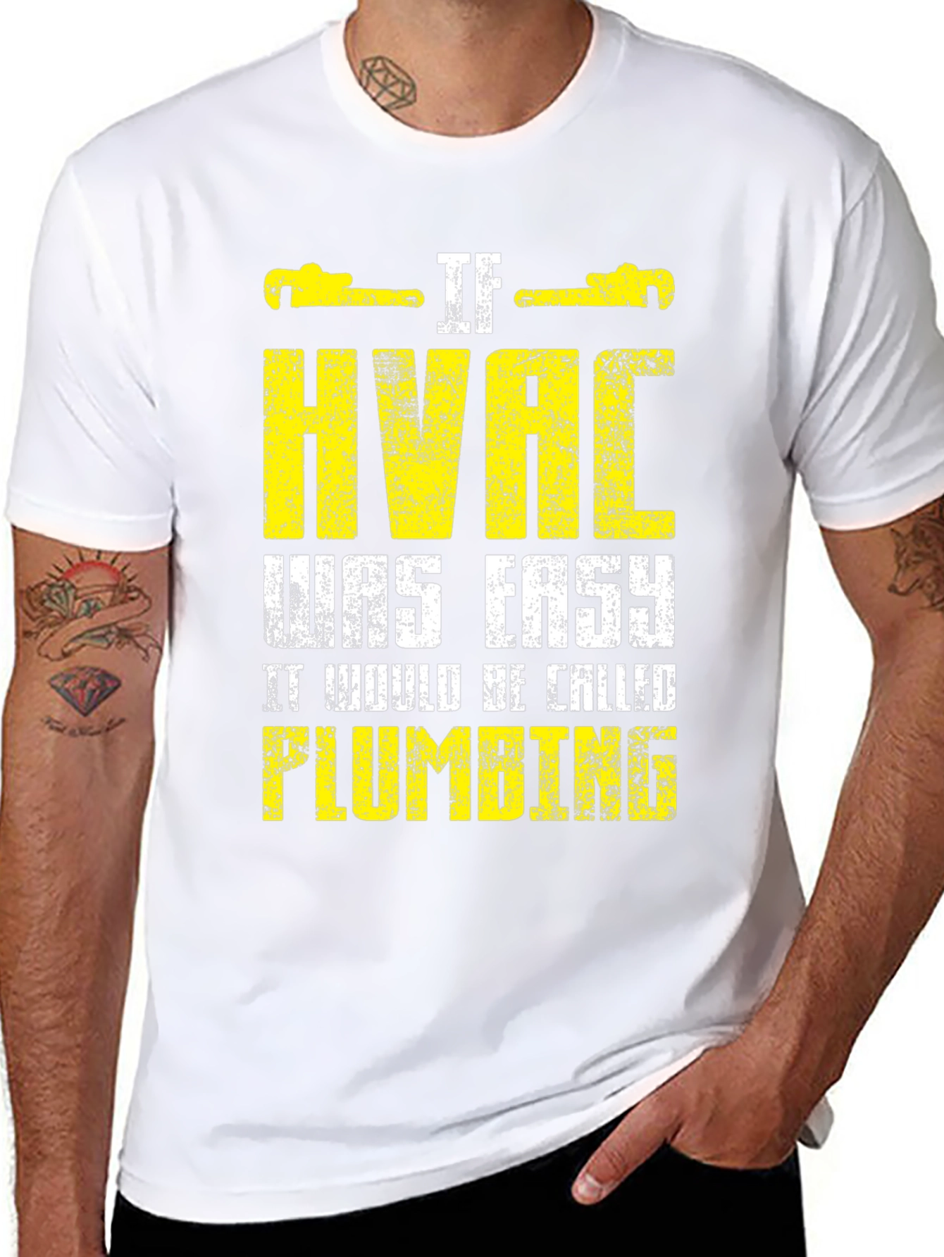 HVAC Plumbing Funny T-Shirt