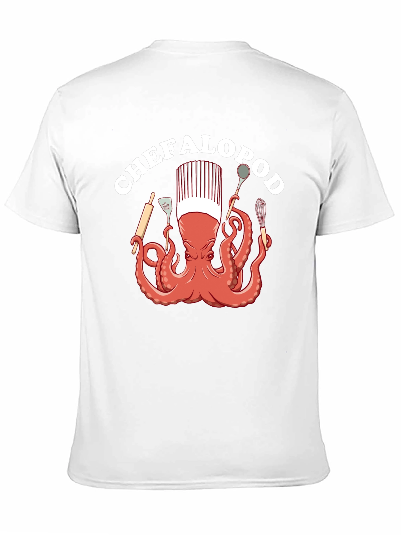 Chefalopod T-Shirt - Culinary Octopus Design