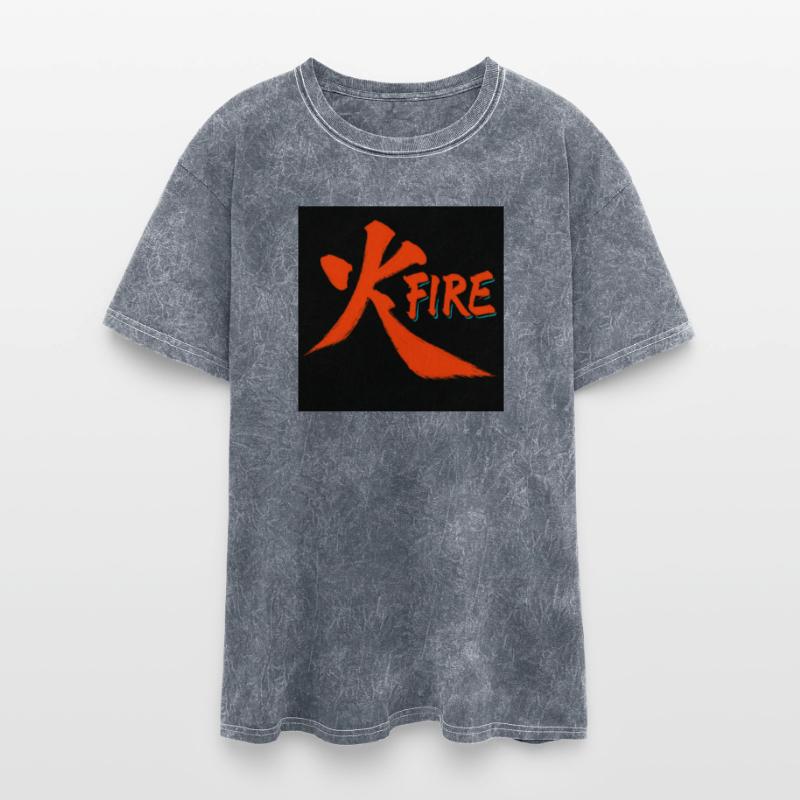 Fiery Ink Brush Art