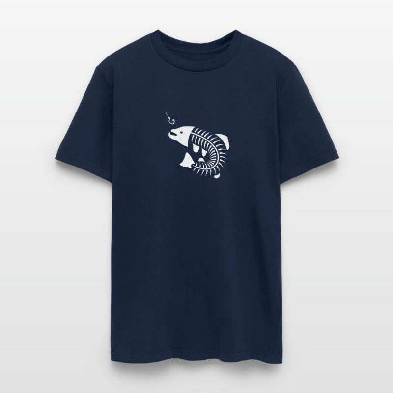 Fish Skeleton 4K White