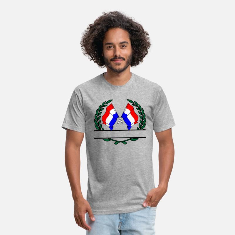 Flags Netherlands laurel wreath banner