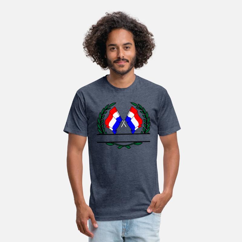 Flags Netherlands laurel wreath banner