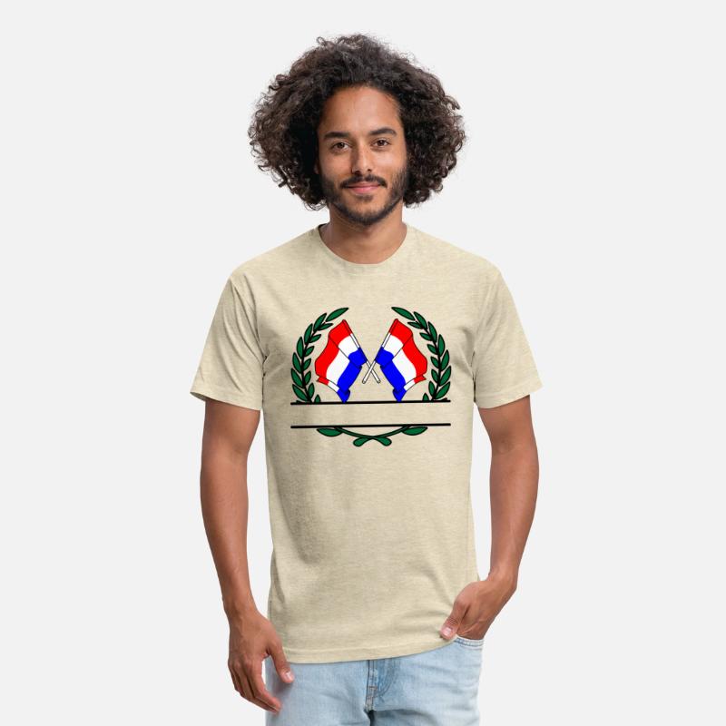 Flags Netherlands laurel wreath banner