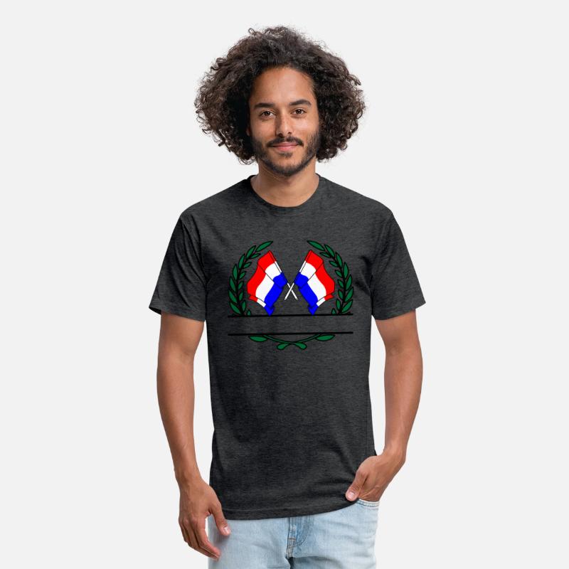 Flags Netherlands laurel wreath banner