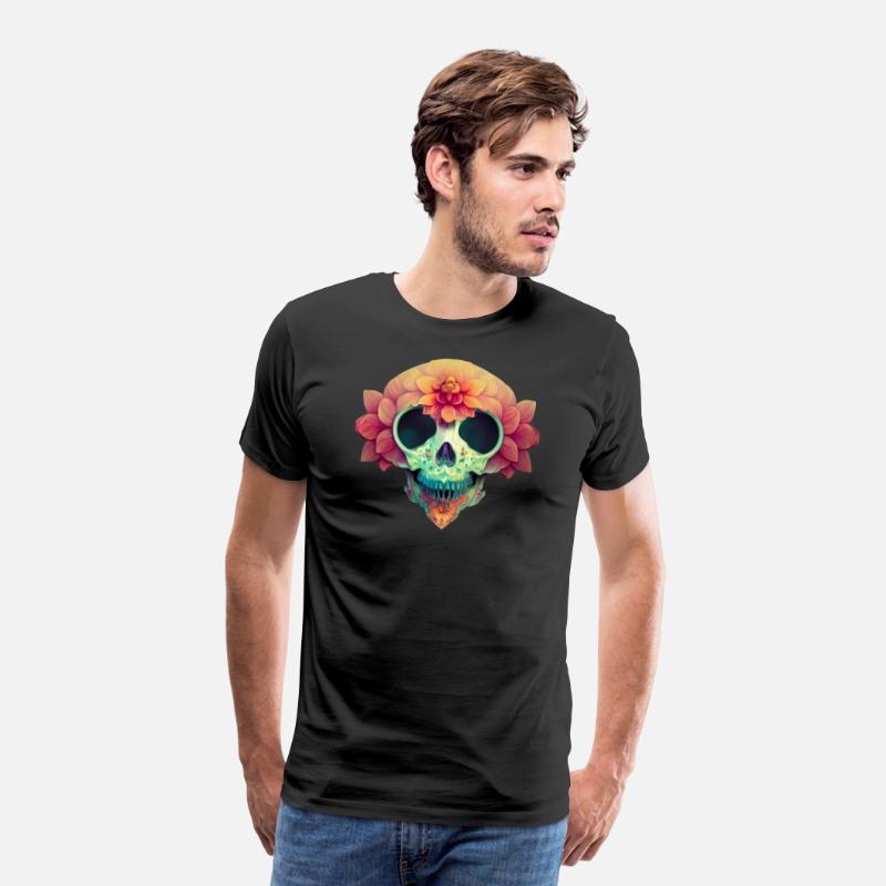 Floral Skull Candy