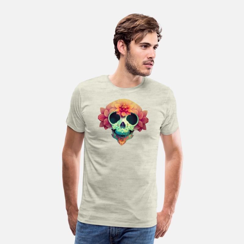 Floral Skull Candy