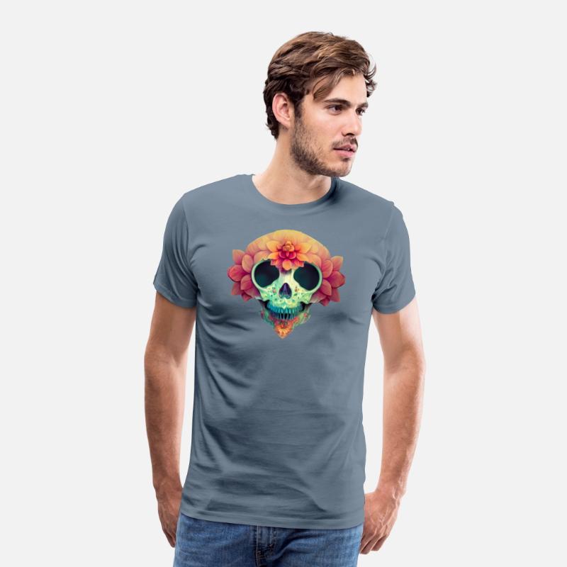 Floral Skull Candy