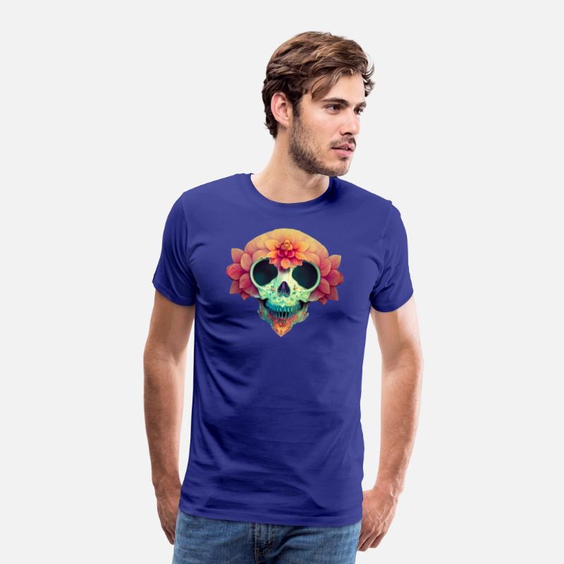 Floral Skull Candy