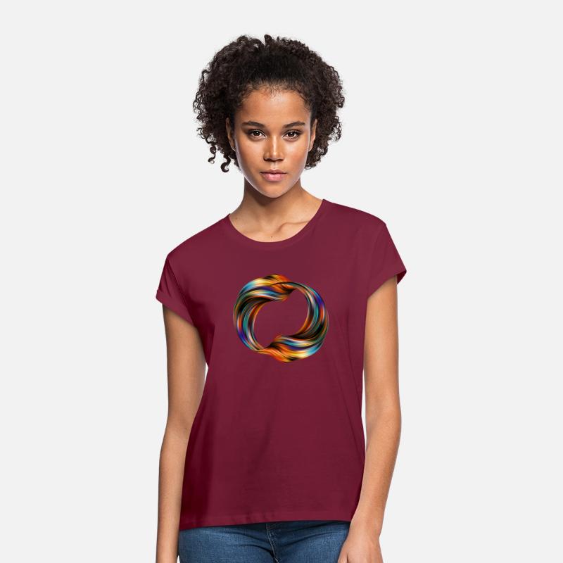 Flow of Colors in a Circular Design