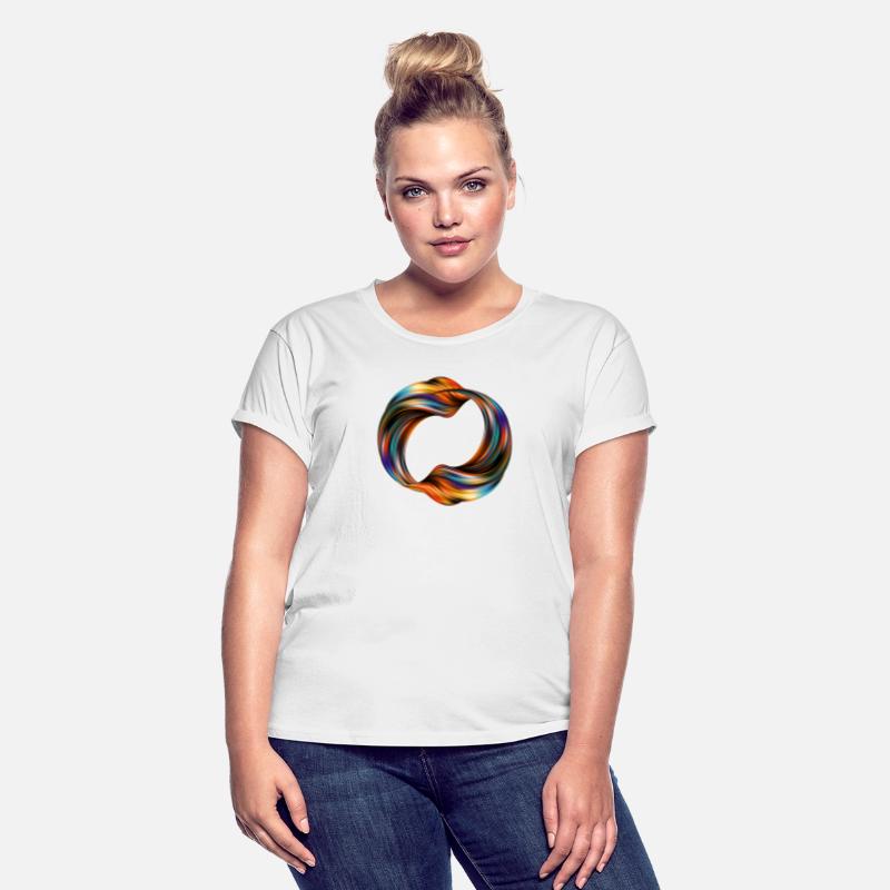 Flow of Colors in a Circular Design