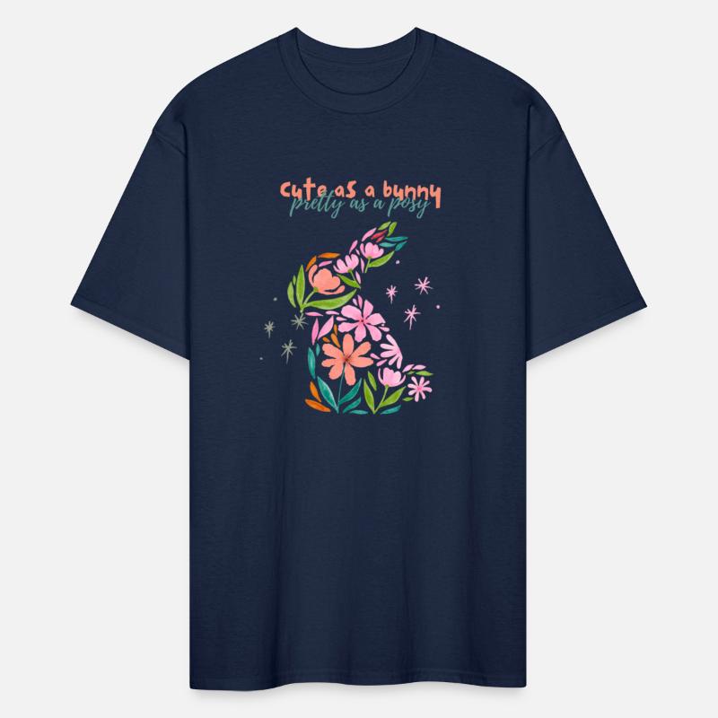 Flower Lover Bunny Shirt Gift For Easter.