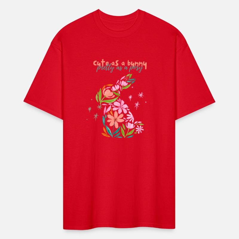 Flower Lover Bunny Shirt Gift For Easter.