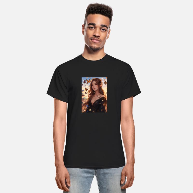 Flutter into Fantasy: Ethereal Butterfly T-Shirts