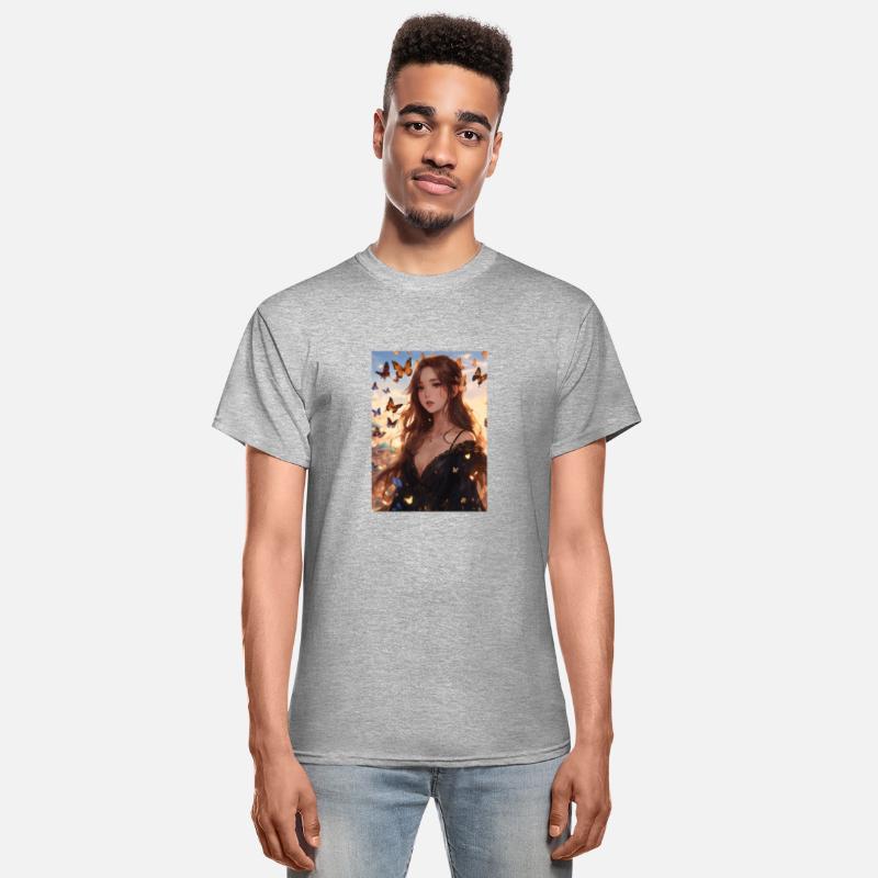 Flutter into Fantasy: Ethereal Butterfly T-Shirts