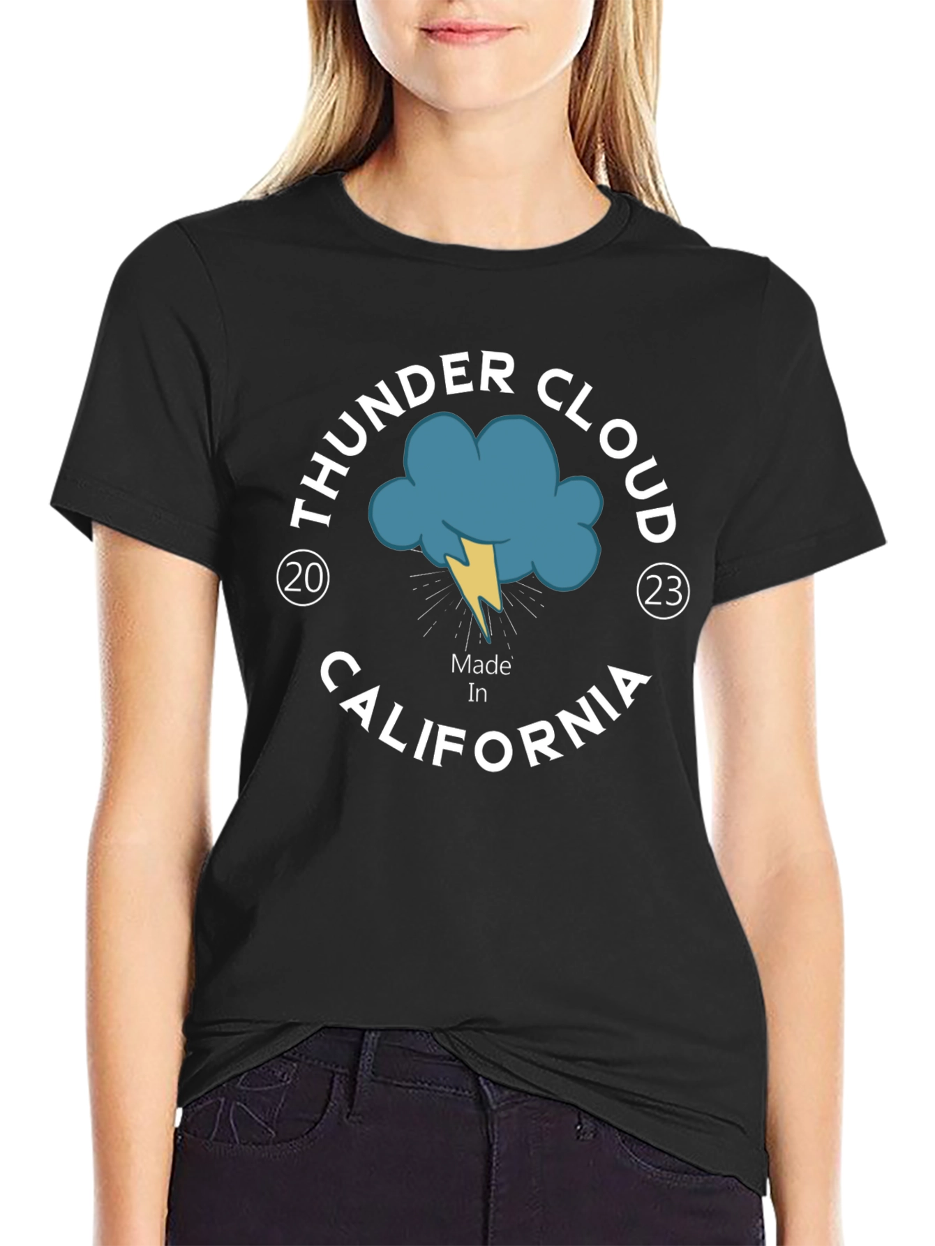 Thunder Cloud California Made Graphic T-Shirt