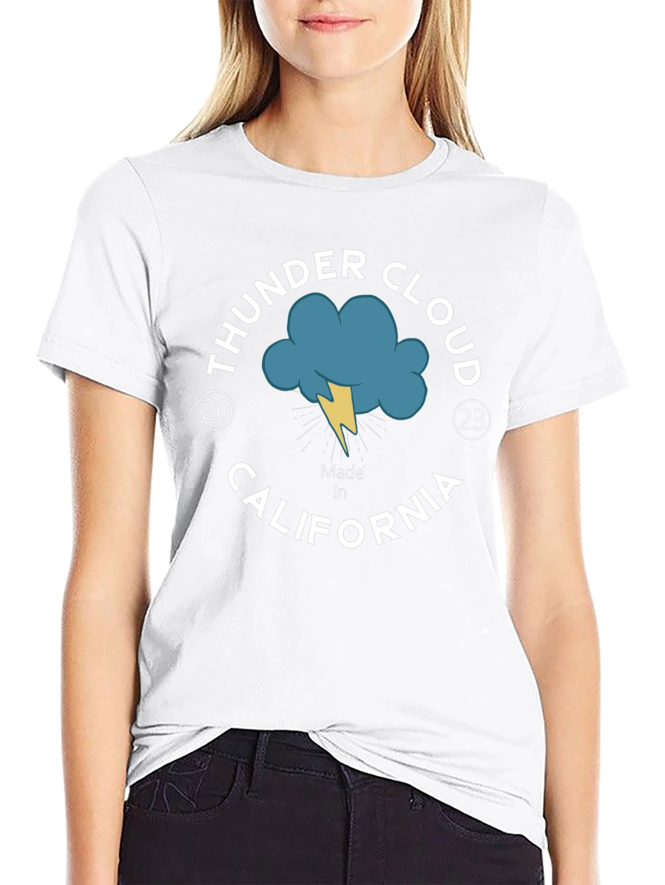 Thunder Cloud California Made Graphic T-Shirt