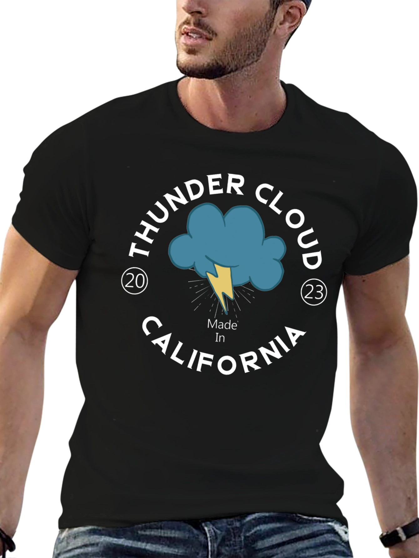 Thunder Cloud California Made Graphic T-Shirt
