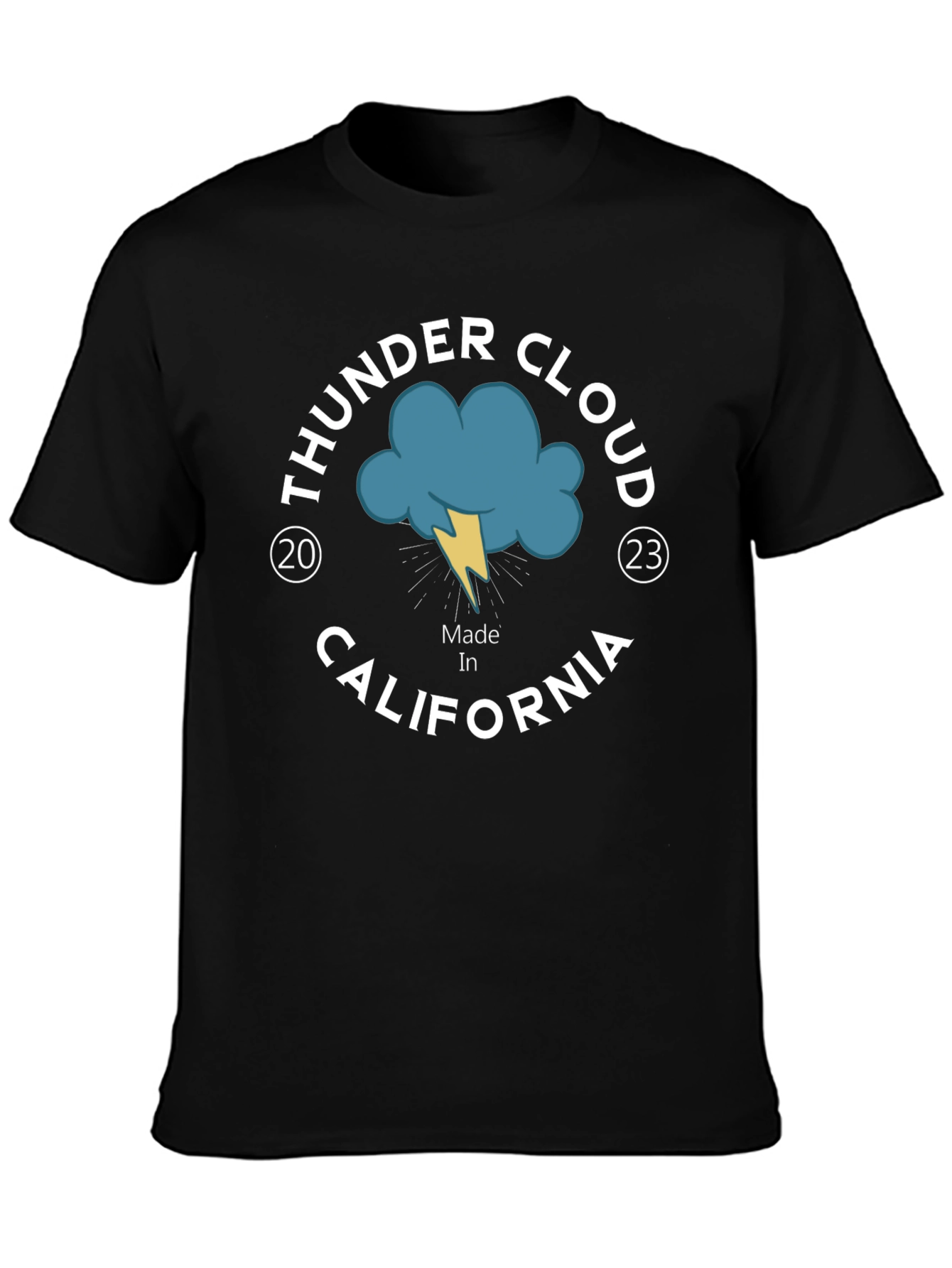Thunder Cloud California Made Graphic T-Shirt
