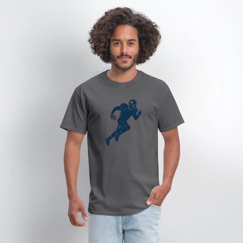 Football Player 2 Color Vector