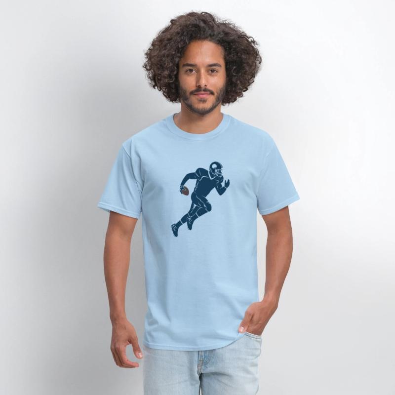 Football Player 2 Color Vector