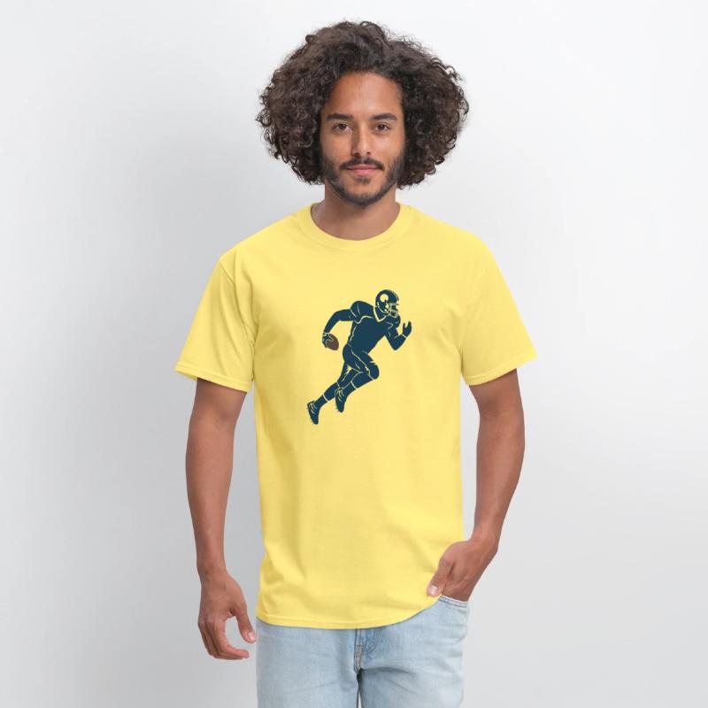Football Player 2 Color Vector