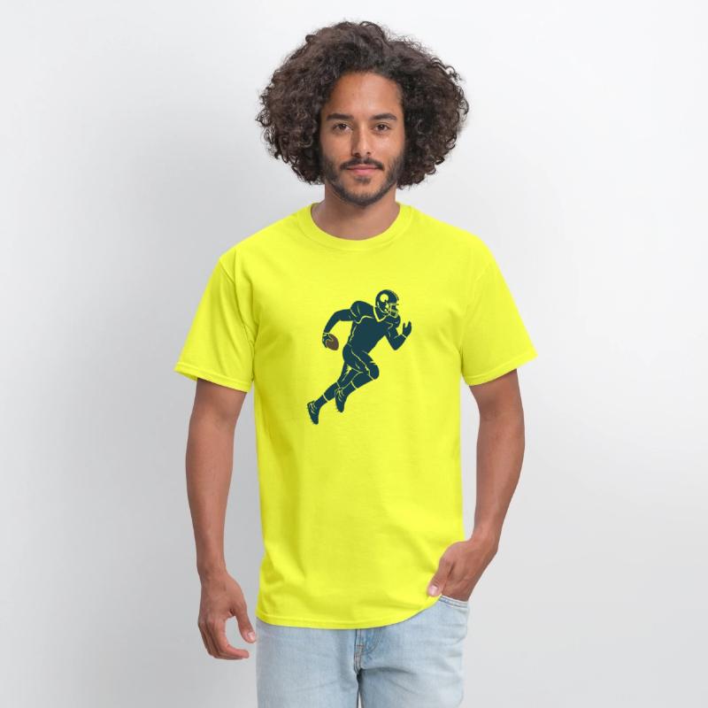 Football Player 2 Color Vector