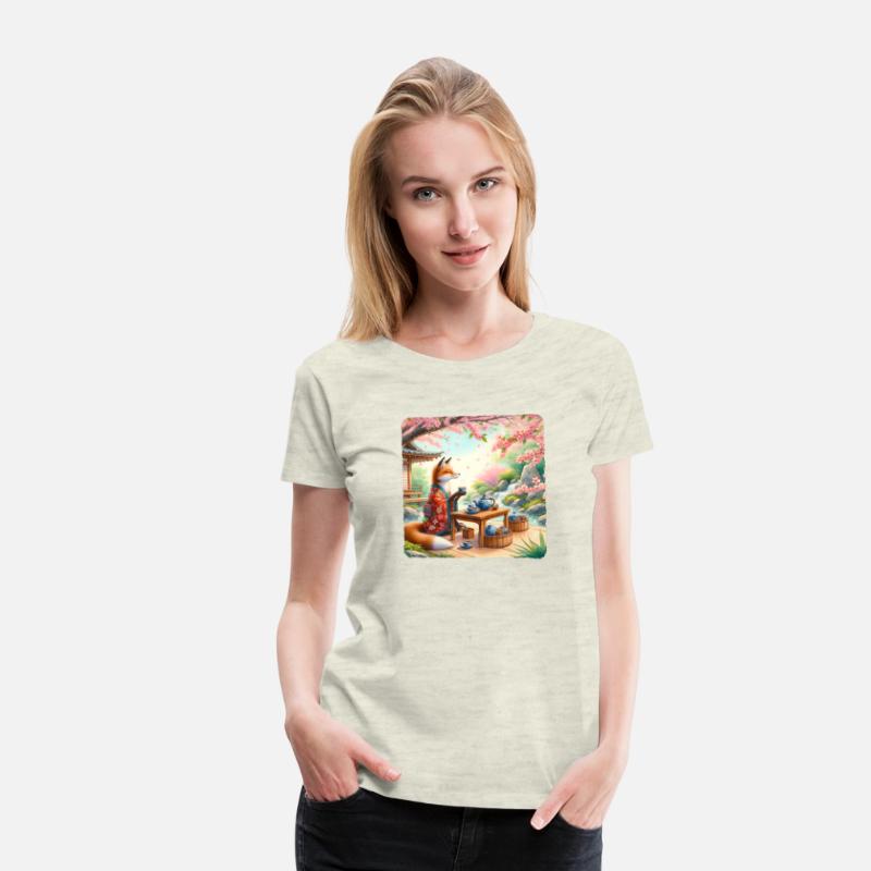Fox Tea Ceremony Traditional Japanese