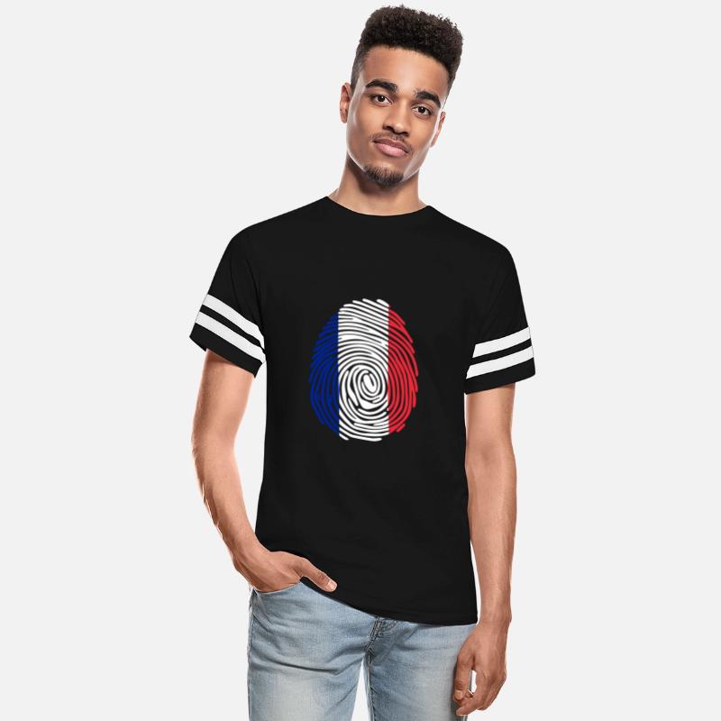 French fingerprint flag
