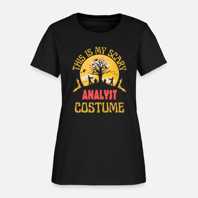 Funny and scary ANALYST costume for Halloween