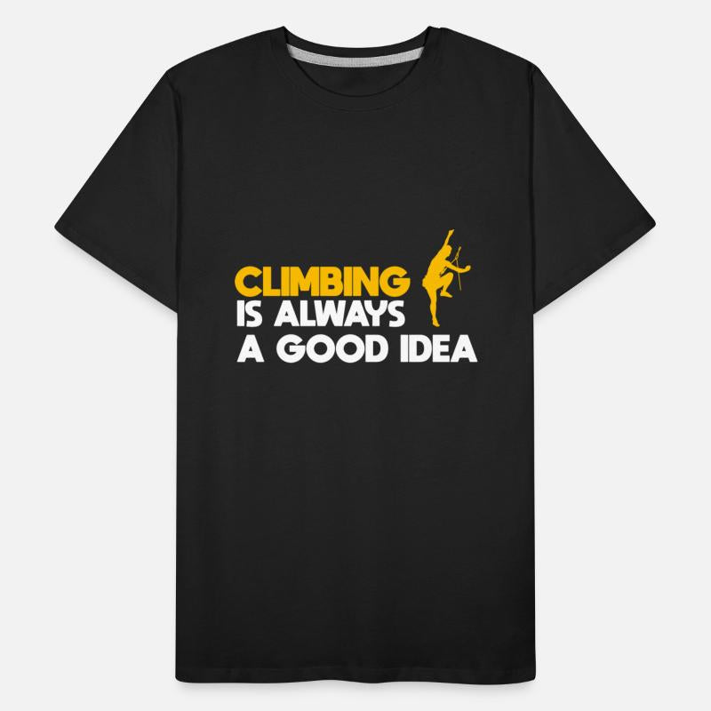 Funny Climbing Alpinist