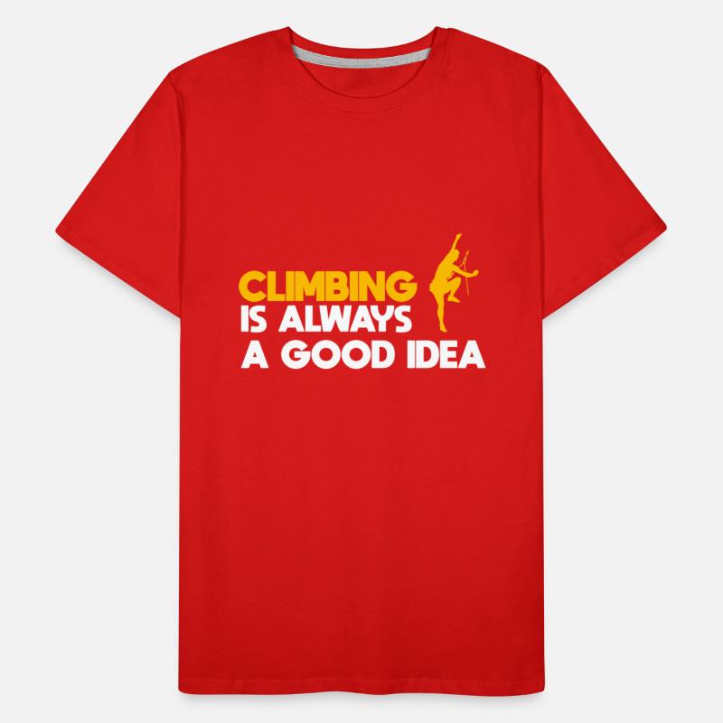 Funny Climbing Alpinist