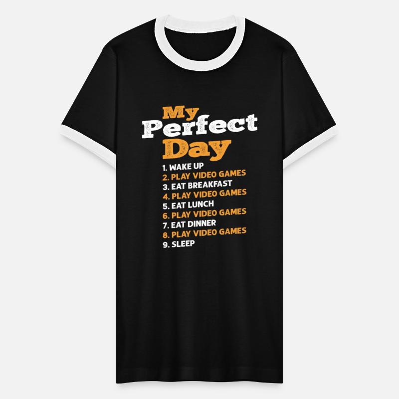 Funny Gamer My Perfect Day Video Games