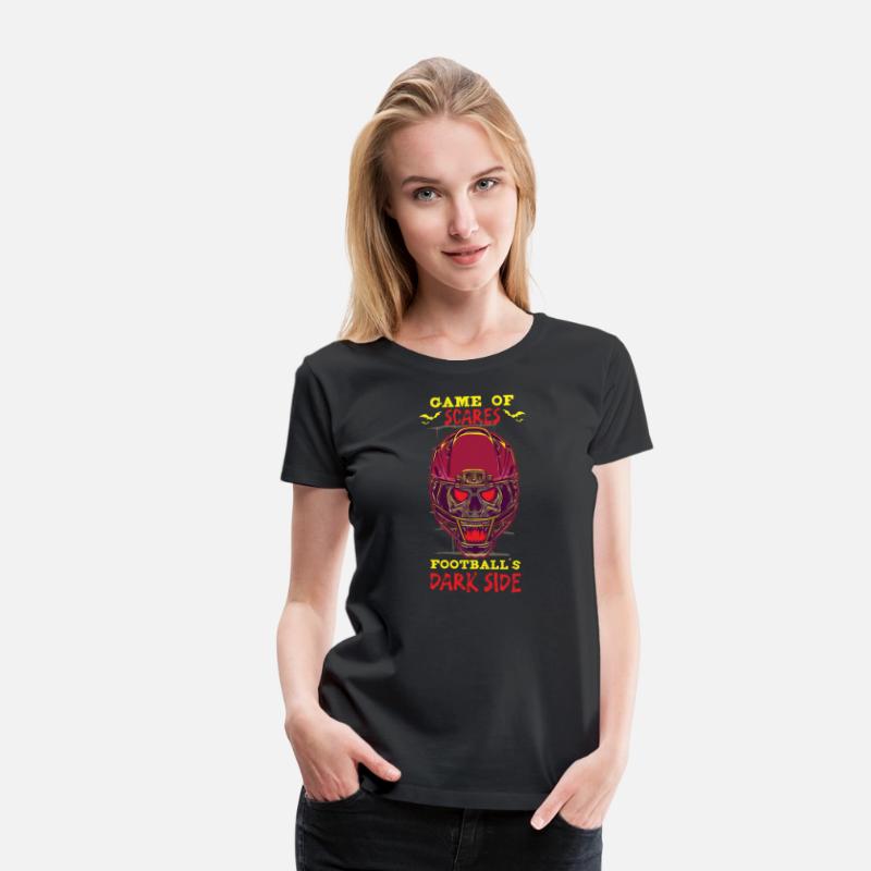 Funny Horror Football Fan Horror Obsessed Horror