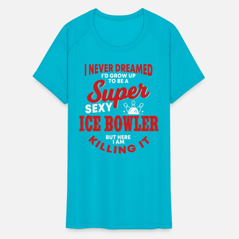 Funny Ice Bowler Humor Ice Bowling