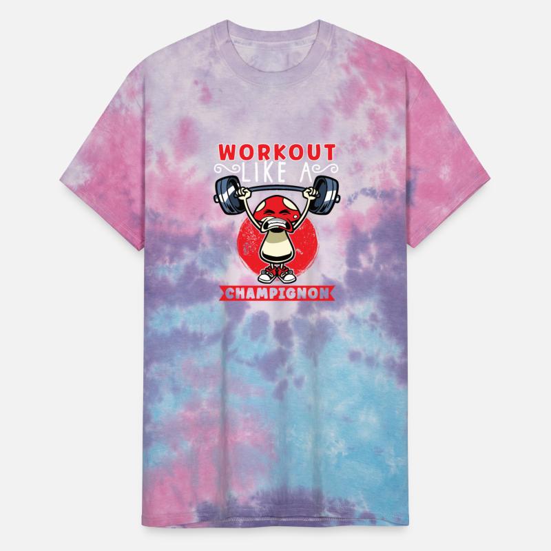 Funny Mushroom Fungus Fitness Gym Workout Power