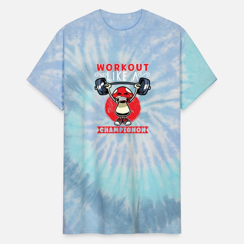 Funny Mushroom Fungus Fitness Gym Workout Power