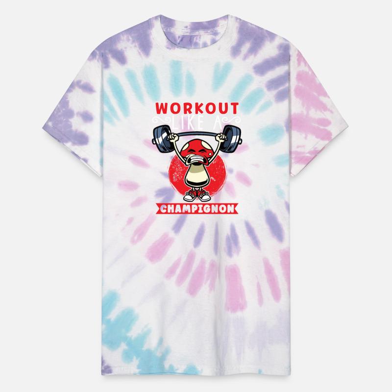 Funny Mushroom Fungus Fitness Gym Workout Power